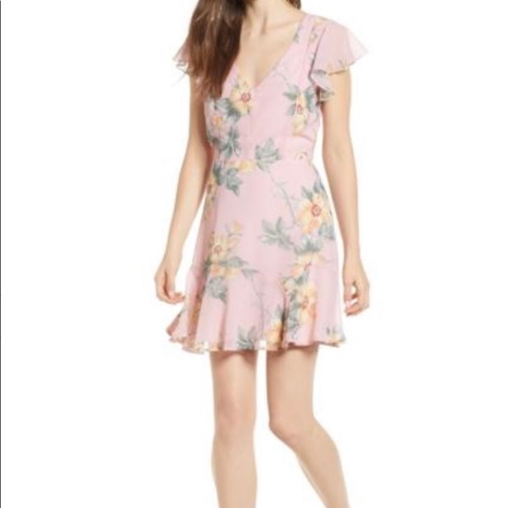 Cute ruffled summer dress